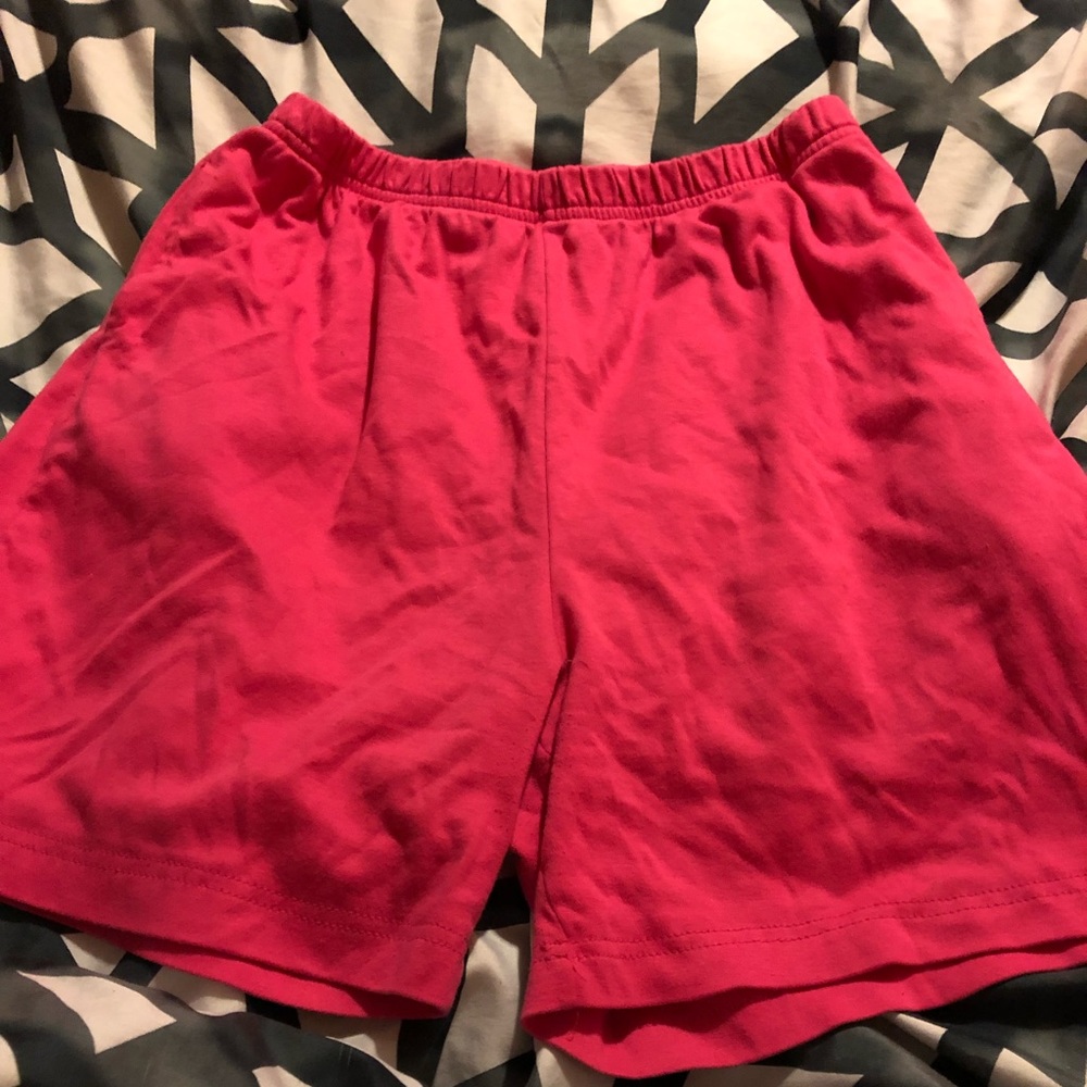 Pink shorts